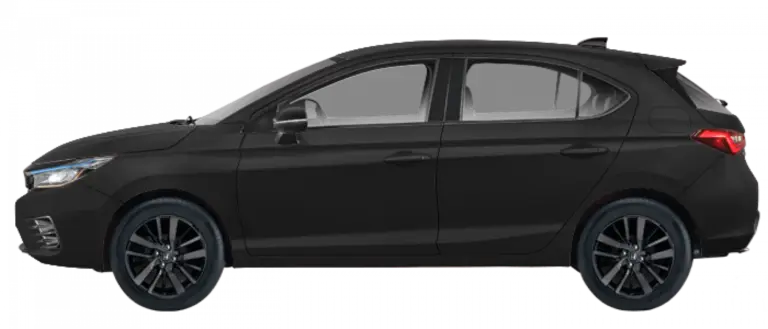 Honda CIty HB warna Crystal Black Pearl