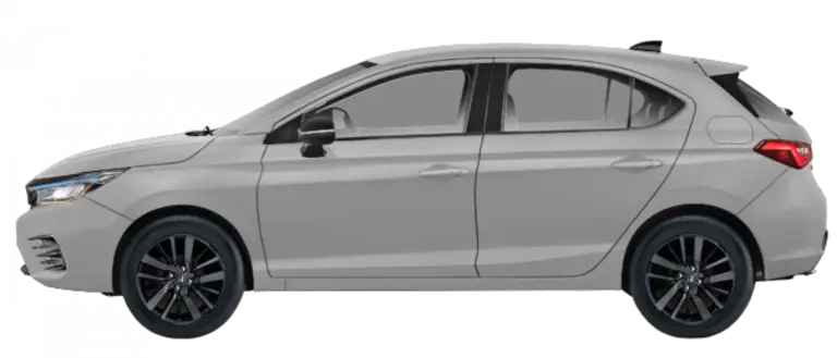 Honda CIty HB warna Lunar Silver Metallic